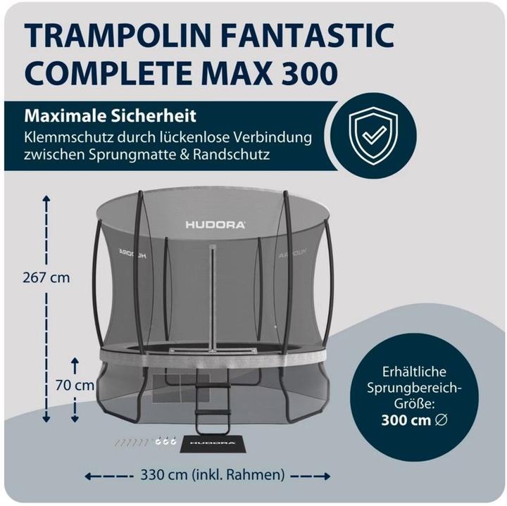 Actual product image Hudora Fantastic Complete Max 300 (330 cm)