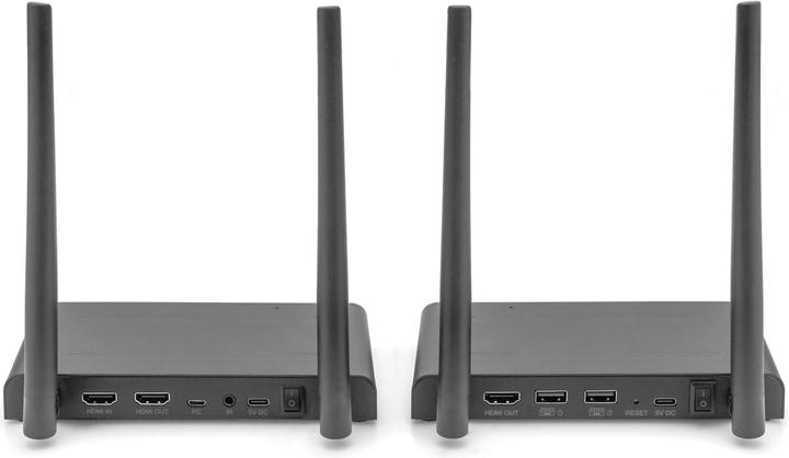 Immagine prodotto Digitus Set estensore/splitter HDMI wireless 4K, 1x4 200 m, 1x TX, 1x RX