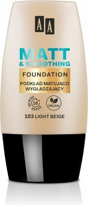 Actual product image Oceanic AA Make Up Matt Foundation Mattifying and Smoothing Primer 103 Light Beige 30ml (103 Light Beige)