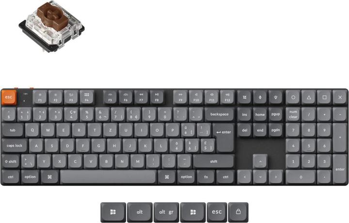 Produktbild Keychron K5 Max (CH, Kabelgebunden, Kabellos)