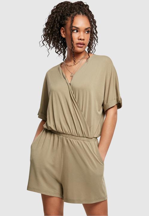 Actual product image Urban Classics Ladies Short Modal Jumpsuit (M)