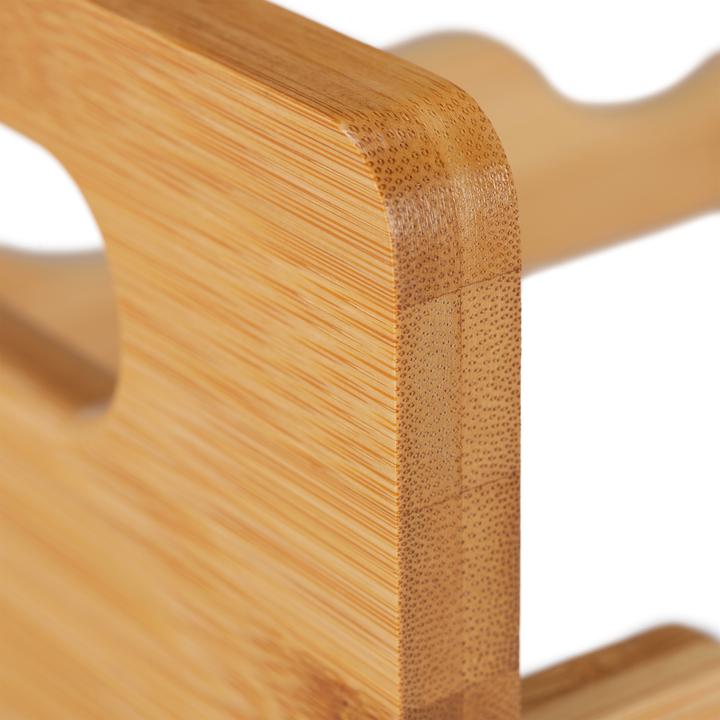 Image du produit Relaxdays Etagère à vins pour 8 bouteilles (47 x 18 x 24 cm, 8 Fl.)