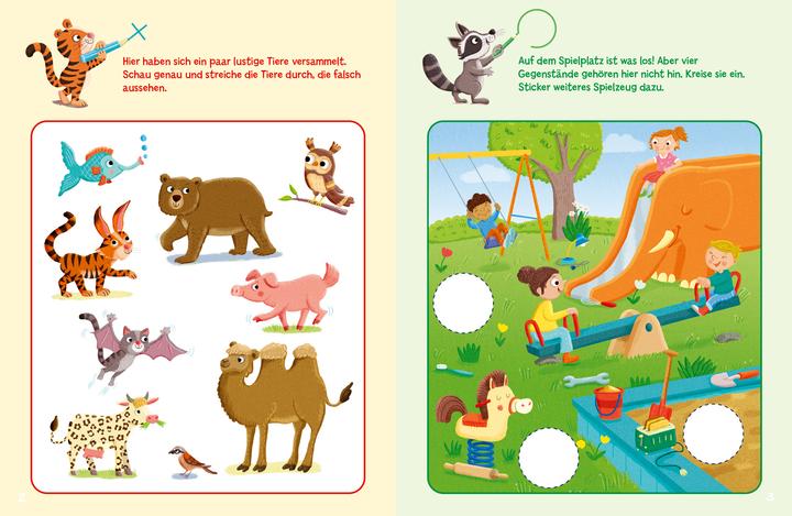 Immagine prodotto Tessloff Puzzle di adesivi per bambini dell'asilo. Pensiero logico