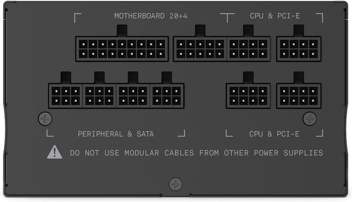Actual product image NZXT Power supply 650W 80+ GOLD C Series C650 PA-6G1BB-EU (650 W)