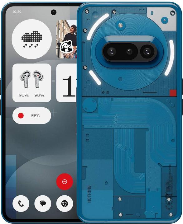 Produktbild Nothing Phone (3a) (256 GB, Blau, 6.77", Dual SIM, 50 Mpx, 5G)