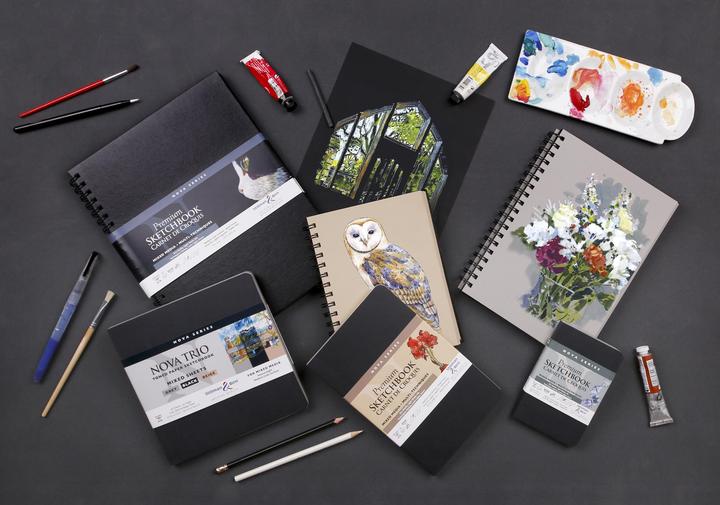 Image du produit Clairefontaine Carnet RI NOVA TRIO 17,8x25cm 50F 150g