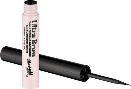 Immagine prodotto Barry M Ultra Brow 2-in-1 Defining Browliner & Nourishing Serum - Siero per sopracciglia e nutrimento 1.7 (Nero)