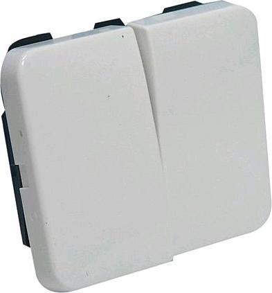 Actual product image Busch-Jaeger alpha nea rocker series 1785-24G alabaster/ studio white high gloss