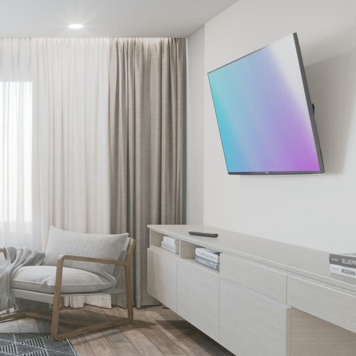 Image du produit Hama Support TV mural, inclinable, 117 cm (46") jusqu'à 25 kg (Mur, 46.06", 25 kg)