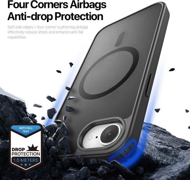 Produktbild Dux Ducis iPhone SE (2025) Compatible with MagSafe Case - Black (Apple iPhone 16e)