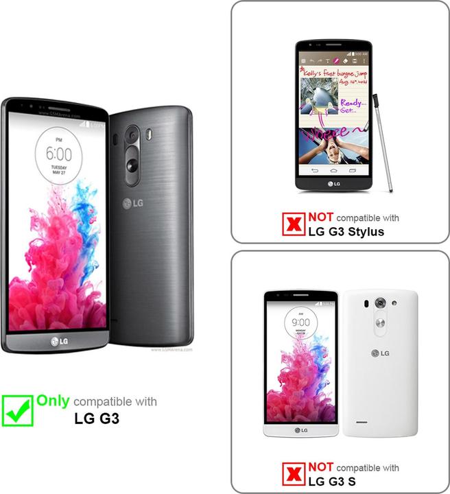 Produktbild Cadorabo TPU S-Line Cover (LG G3)