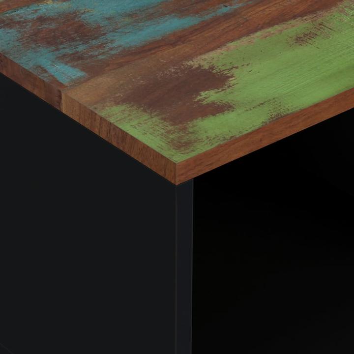 Image du produit VidaXL Couchtisch 80x50x40 cm Altholz Massiv (80 x 50 x 40 cm)