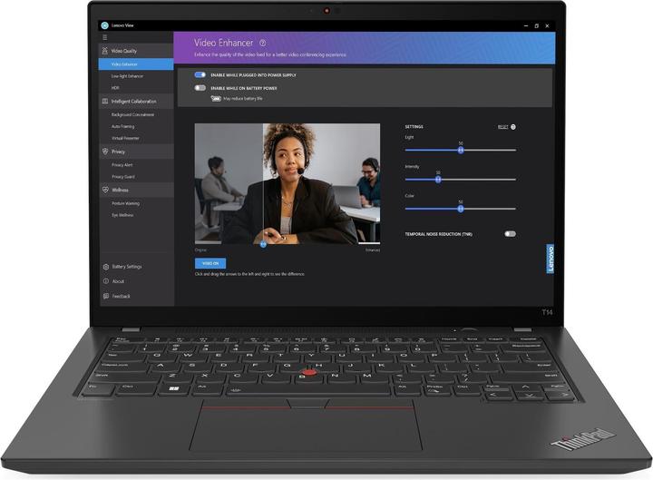 Produktbild Lenovo ThinkPad T14 Gen 4 (14", Intel Core i7-1355U, 16 GB, 512 GB, DE)