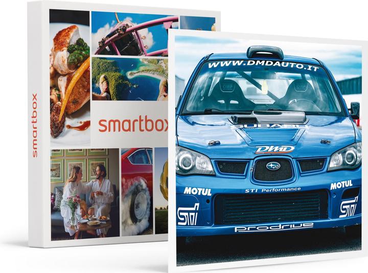 Immagine prodotto Smartbox 2 giri nel Subaru Rally sulla pista di Ottobiano (1 pers.)