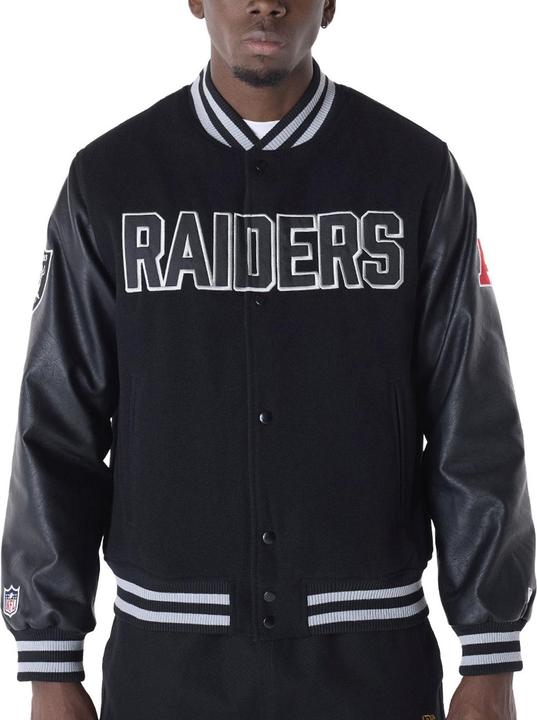 Actual product image New Era Varsity NFL SIDELINE Jacke - Las Vegas Raiders - XL (XL)