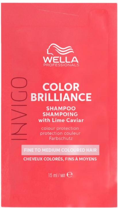 Immagine prodotto Wella Invigo Color Brillance Shampoo per capelli colorati da fini a medi (15 ml, Shampoo liquido)