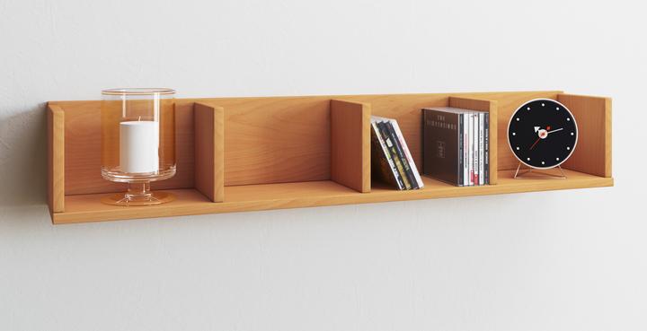 Productafbeelding VCM Houten Wandplank Honsa (15 x 97 x 17 cm)
