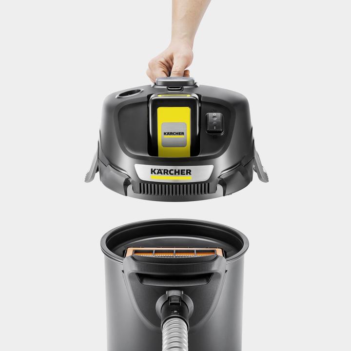 Actual product image Kärcher AD 2 Battery Set Battery Ash Vacuum Cleaner (Ash vacuum cleaner)