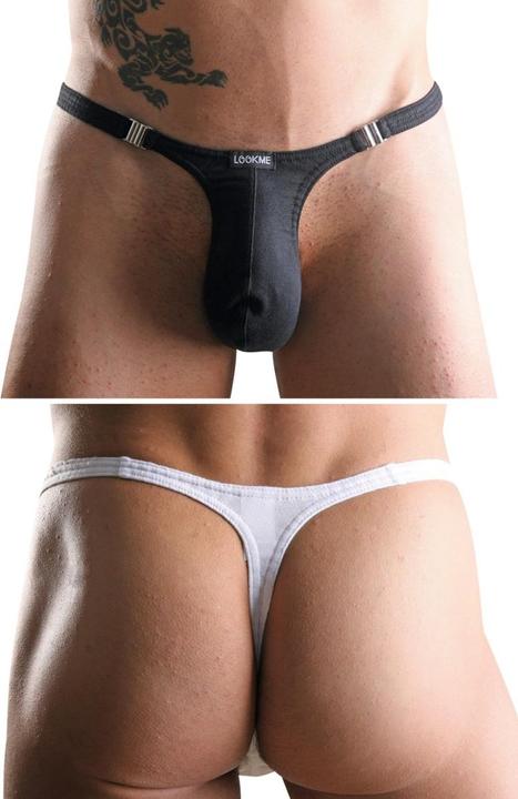 Produktbild Look Me weisser Männer Strip-String You (XL)