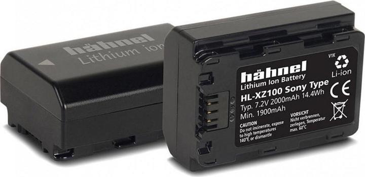 Actual product image Hähnel Replacement battery HL-XZ100 for Sony FZ100 (Camera battery)