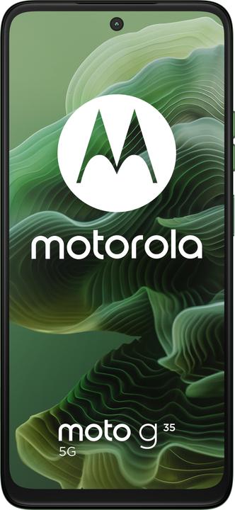 Productafbeelding Motorola Moto G35 (256 GB, Bladgroen, 6.72", SIM + eSIM, 50 Mpx, 5G)