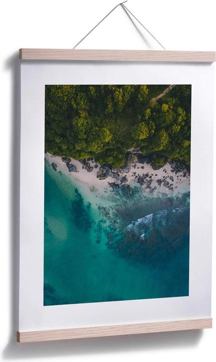 Actual product image Trenddeko The view from above: Forest and sea (30 x 40 cm)