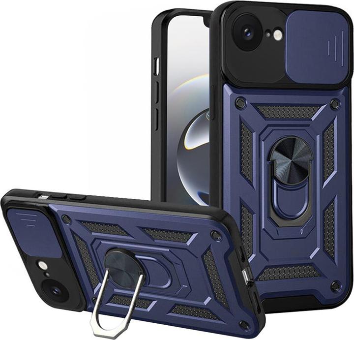 Actual product image Techsuit - CamShield Series - iPhone 16e - Blue (Apple iPhone 16e)