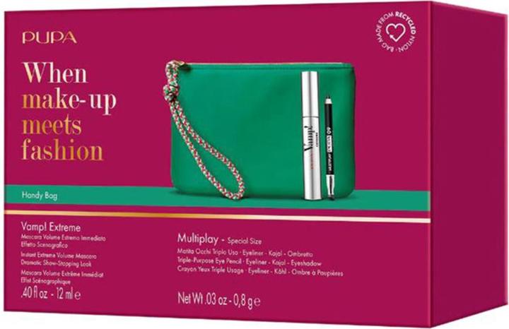 Pupa Milano Pupa Kit Make-up Extreme + Multiplay (Extra Black)