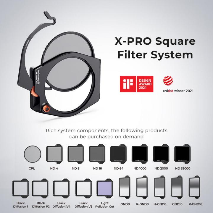 Immagine prodotto K&F Concept Concept X-Pro Filtro quadrato Houder + 95 mm CPL