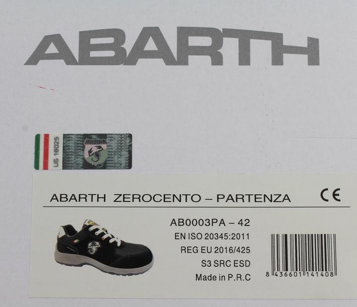 Image du produit Abarth Chaussures de sécurité Zerocento Partenza (41)