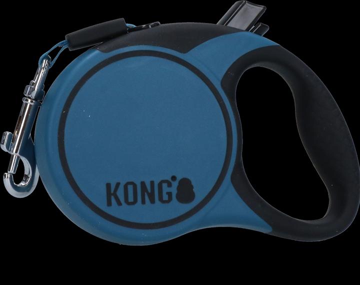 Image du produit KONG Leash rétractable Terrain Blue XS (3m/12kg) - (KONGTRNXSBL) (XS, Chien, Sport canin)