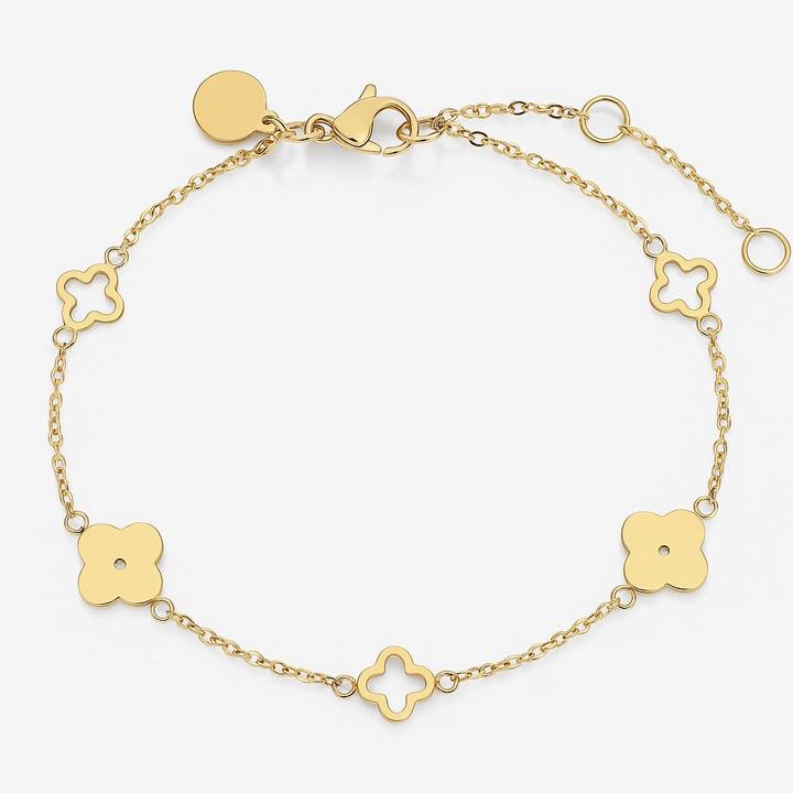 Actual product image Sensora Jewelry Lucky Bloom Armband (18k gold vermeil)
