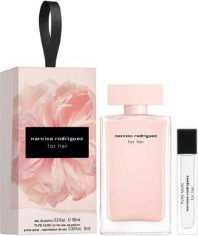 Actual product image Narciso Rodriguez Narciso For Her Eau De Parfum 100 Ml + For Her Pure Musc Eau De Parfum 10 Ml (Eau de parfum)