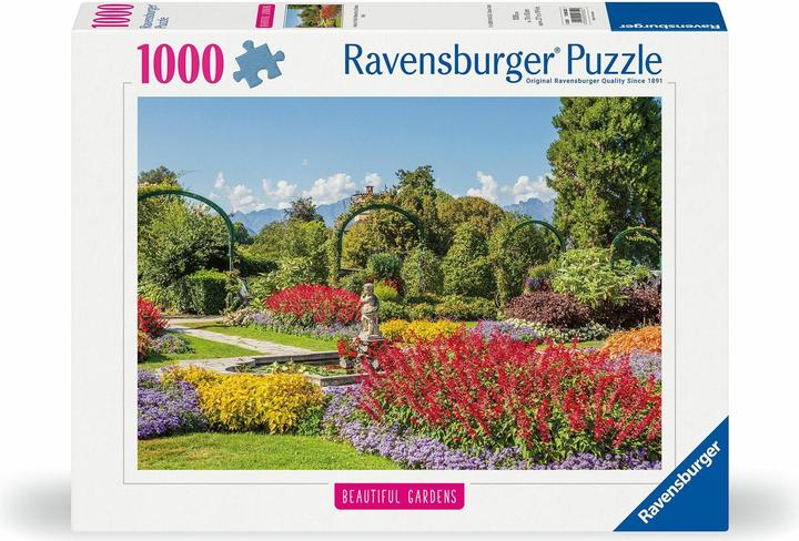 Produktbild Ravensburger Puzzle 12000852, Beautiful Gardens - Park der Villa Pallavicino, Stresa, Italien - (1000 Teile)