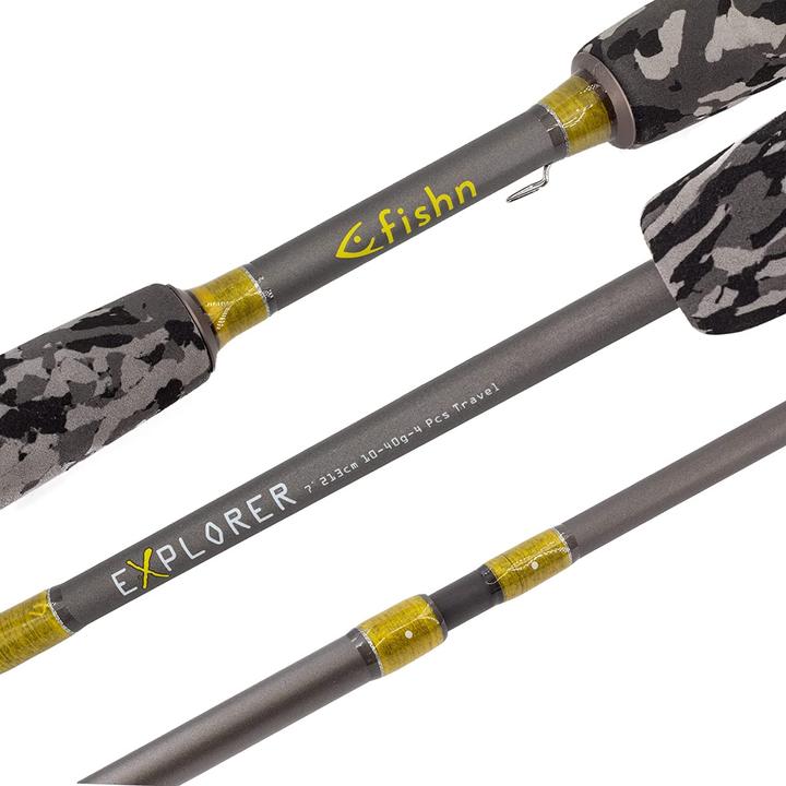 Produktbild Fishn Explorer Reiserute 213cm, 4-Teilig 10-40gram
