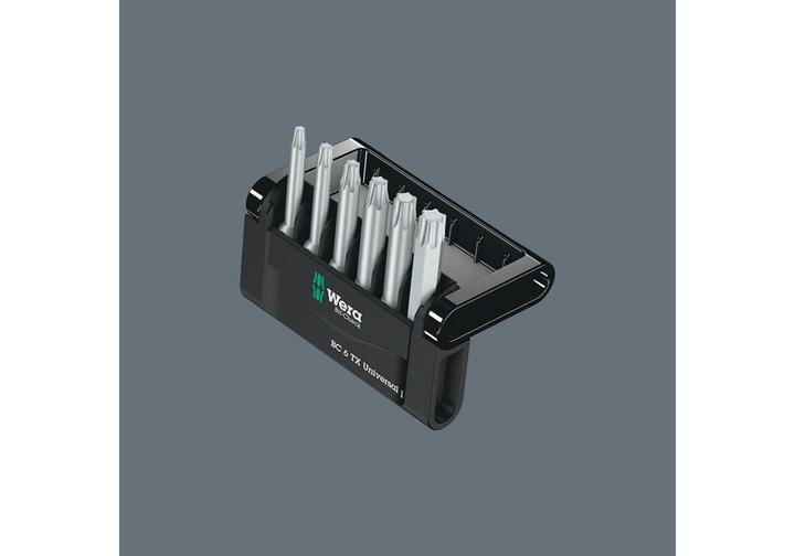 Produktbild Wera Bit-Check 6 TX Universal 1 (Innensechsrund TX M10, Innensechsrund TX M15, Innensechsrund TX M20, Innensechsrund TX M30, Innensechsrund TX M25, Innensechsrund TX M40)