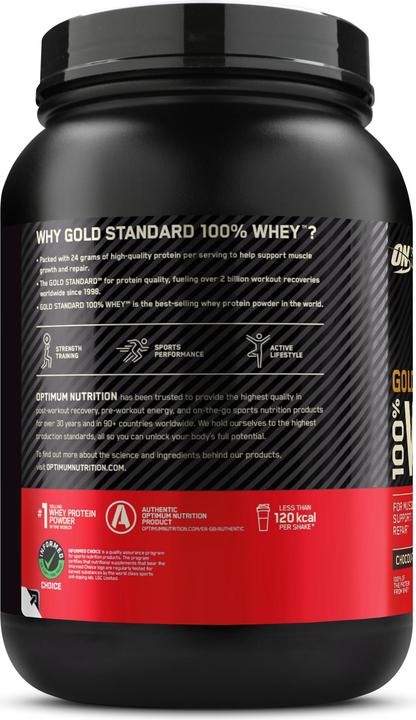Actual product image Optimum Nutrition Gold Standard 100% Whey (Hazelnut, 1 pcs., 896 g)