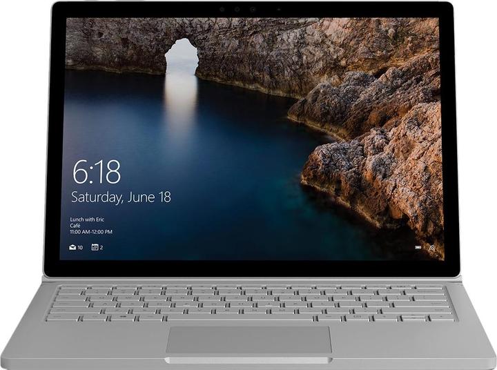 Produktbild Microsoft Surface Book - Tablet - mit Tastatur-Dock - Core i7 6600U / 2.6 GHz - Win 10 Pro (13.50", Intel Core i7-6600U, 16 GB, 512 GB)