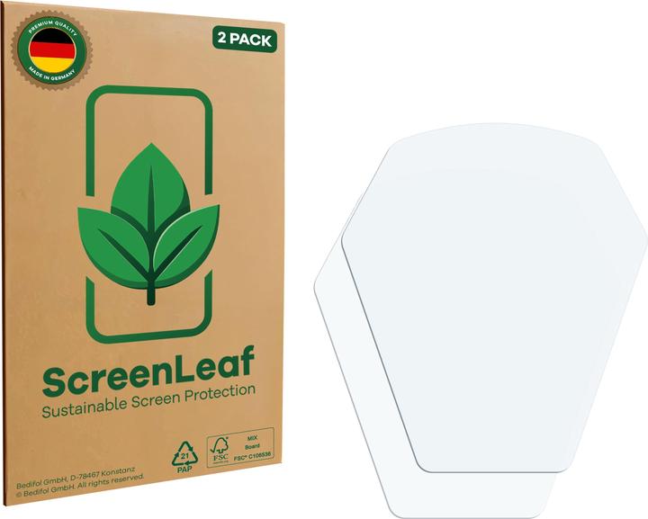 Actual product image ScreenLeaf Screen Protector sustainable Screen Protection, clear, anti-scratch