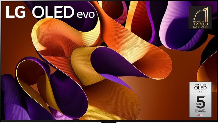Actual product image LG OLED evo G4 55" OLED55G45LW Series (55", G4, OLED, 4K, 2024)