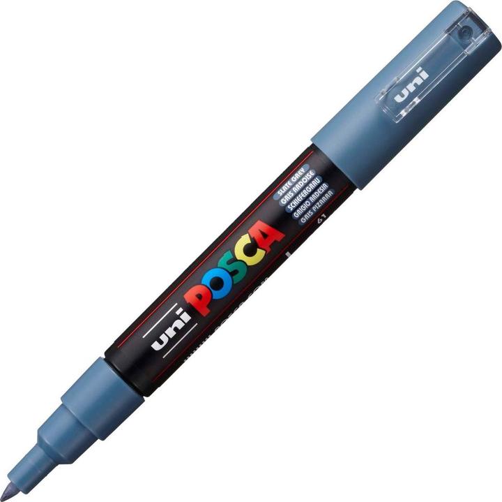 Immagine prodotto Posca Marchio PC-1M a punta tonda (Grigio, 0.70 mm, 1 x)