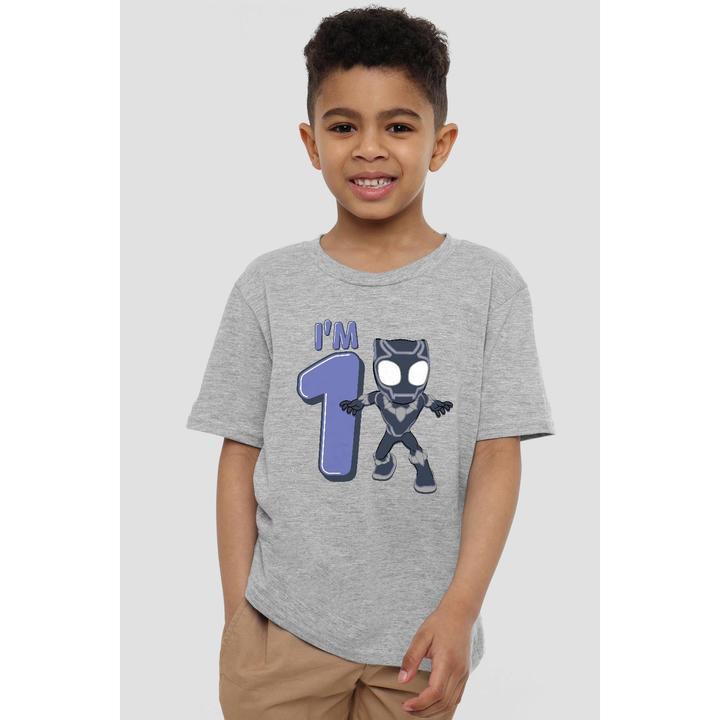 Immagine prodotto Black Maglietta 1° Compleanno Carino Bambini (140)