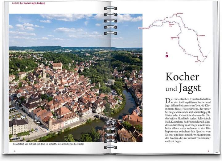 Produktbild RadReiseFührer Kocher-Jagst-Radweg (Deutsch, Julia Bihar, 2022)