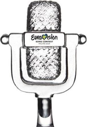 Actual product image Kosta Boda Eurovision Song Contest Mini Trophy 2024