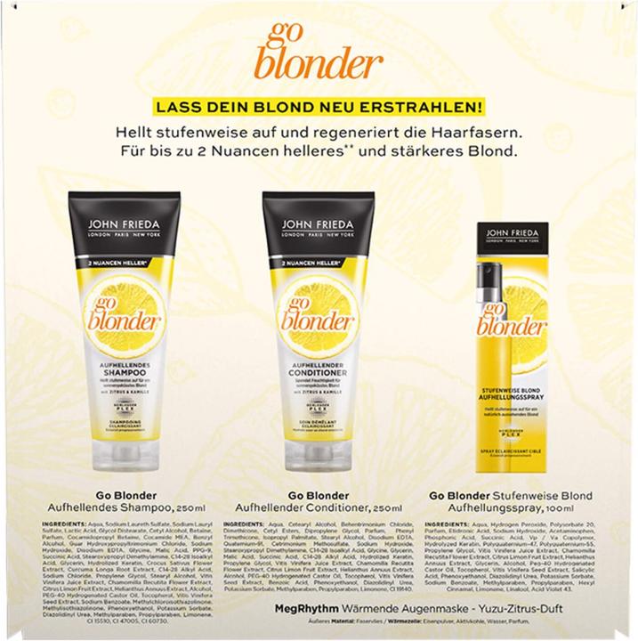 Actual product image John Frieda Go Blonder (600 ml)