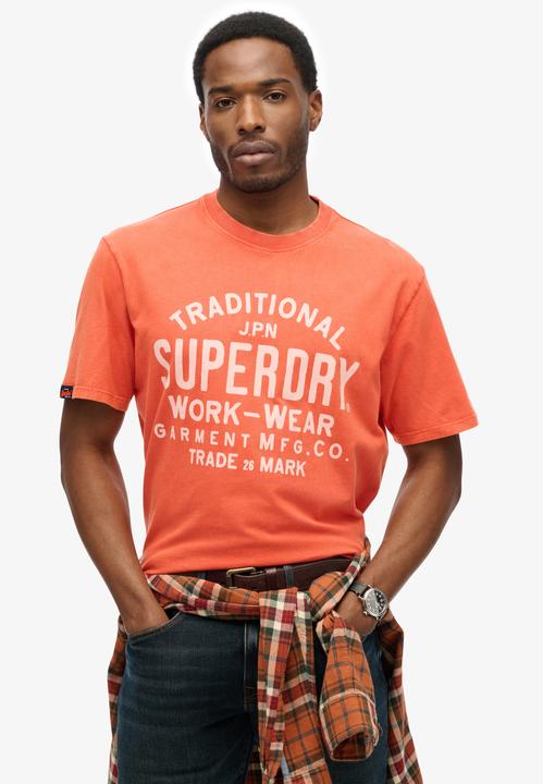 Actual product image Superdry Machined Goods Workwear Tee (L)