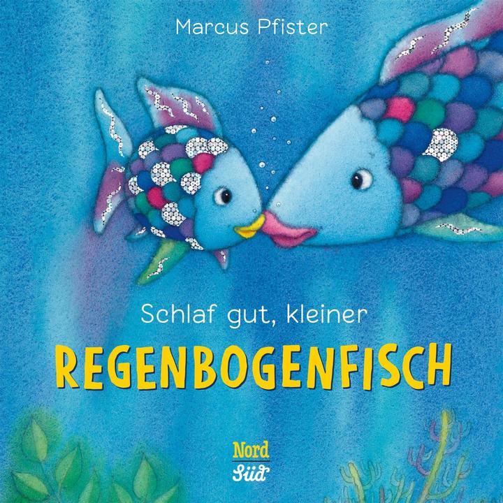 Schlaf gut, kleiner Regenbogenfisch (kleine Pappe) (German)