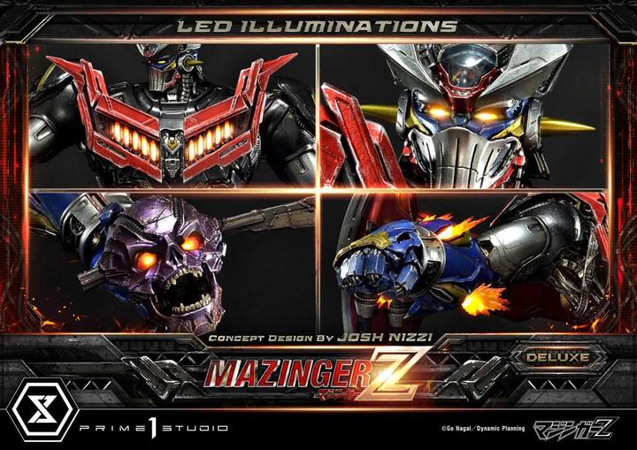 Actual product image Prime 1 Studio Mazinger Z statuette Ultimate Diorama Masterline Concept Design by Josh Nizzi Deluxe Version 69 cm
