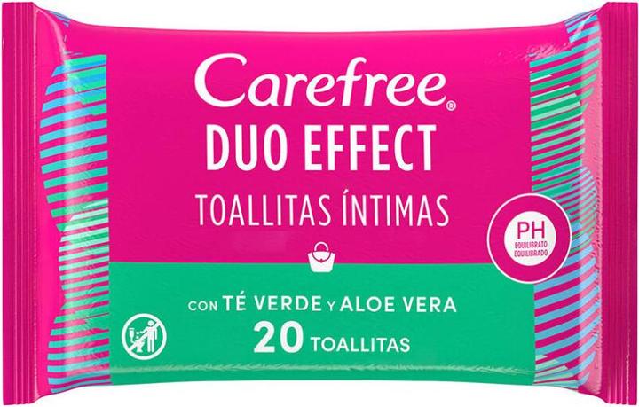 Produktbild Carefree Aloe Vera Toallitas Íntimas 20 U (20 Stück)