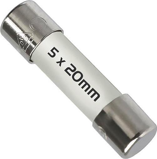 Image du produit Velleman Kit de fusibles en céramique - 5 x 20 mm - 500 mA & 10 A - 600V (0.50 A)